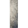 Nourison Passion - Psn10 Charcoal Ivory Area Rug 2 ft. 2 X 7 ft. 6 Rectangle