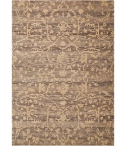 Nourison Silk Elements - Ske22 Taupe Area Rug 5 ft. 6 X 8 ft. Rectangle