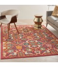 Nourison Allur Area Rug ALR03-Red Multicolor