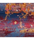 Nourison VINTAGE KASHAN Area Rug Nourison Vintage Kashan Area Rug VKA03-Red/Multicolor