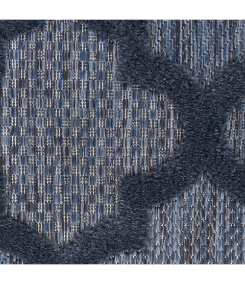 Nourison Easy Care Area Rug Nourison Easy Care Area Rug NES01 Navy Blue