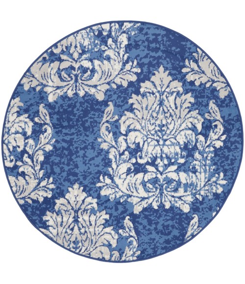 Nourison Whimsicle Area Rug WHS11-Navy Ivory