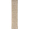 Nourison Home Courtyard Jute Ivory COU01 2 ft. 2 in. X 8 ft. Rectangle Rug