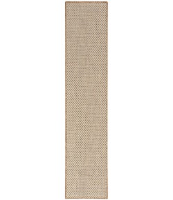 Nourison Home Courtyard Jute Ivory COU01 2 ft. 2 in. X 8 ft. Rectangle Rug