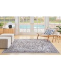 Nicole Curtis Machine Washable Series 1 Olive Ivory SR104 7 ft. 10 in. X 9 ft. 10 in. Rectangle Rug
