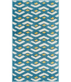 Nourison Home Harper DS300 Blue 2 ft. 2 in. X 3 ft. 9 in. Area Rug