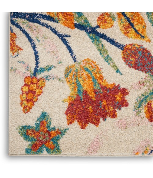 Nourison Allur Area Rug ALR09-Ivory Multicolor