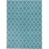 Nourison Amore - Amor2 Aqua Area Rug 7 ft. 10 X 10 ft. 10 Rectangle