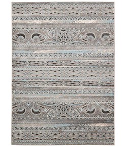 Nourison Karma - Krm03 Stone Area Rug 3 ft. 9 in. X 5 ft. 9 in. Rectangle