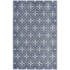Nourison Home Nourison Essentials Blue Ivory NRE04 4 ft. X 6 ft. Rectangle Rug