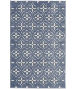 Nourison Home Nourison Essentials Blue Ivory NRE04 4 ft. X 6 ft. Rectangle Rug