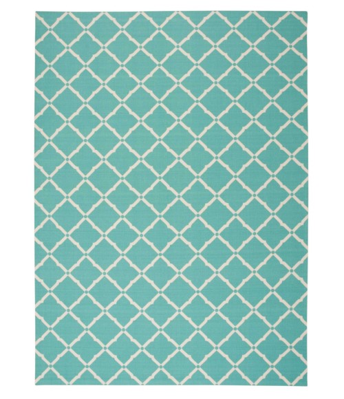 Nourison Home & Garden Area Rug RS091-Aqua