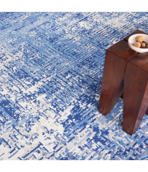 Nourison WHIMSICLE Area Rug Nourison Whimsicle Area Rug WHS08-Blue Ivory