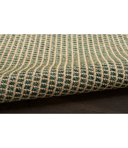 Nourison Courtyard Green COU01 5 ft. X 7 ft. Rectangle Rug