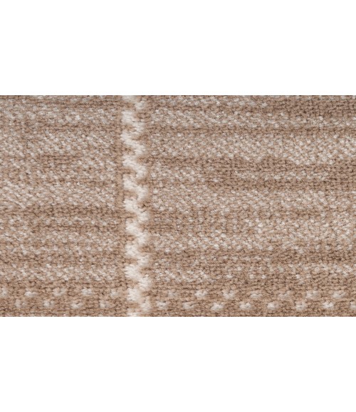 Nourison Serenity Home Mocha Ivory SRH05 5 ft. 3 in. X 7 ft. 3 in. Rectangle Rug