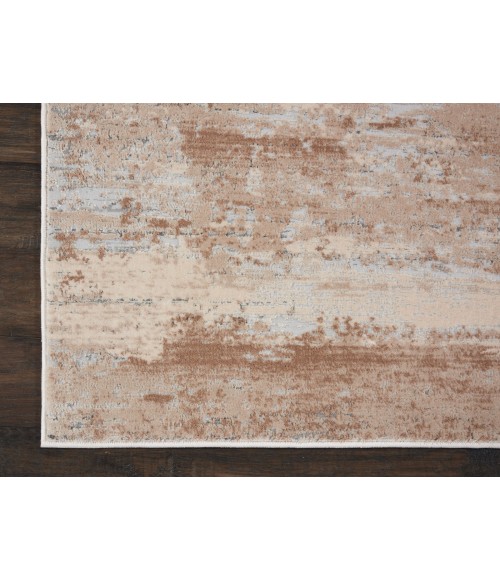 Nourison Rustic Textures Beige RUS03 6 ft. X 9 ft. Rect. Rug