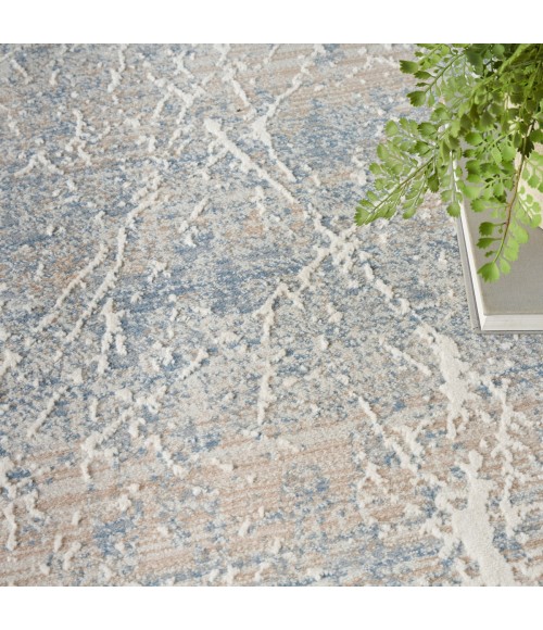 Nourison Splendid Beige Blue SLD02 3 ft. 11 in. X 5 ft. 11 in. Rect. Rug