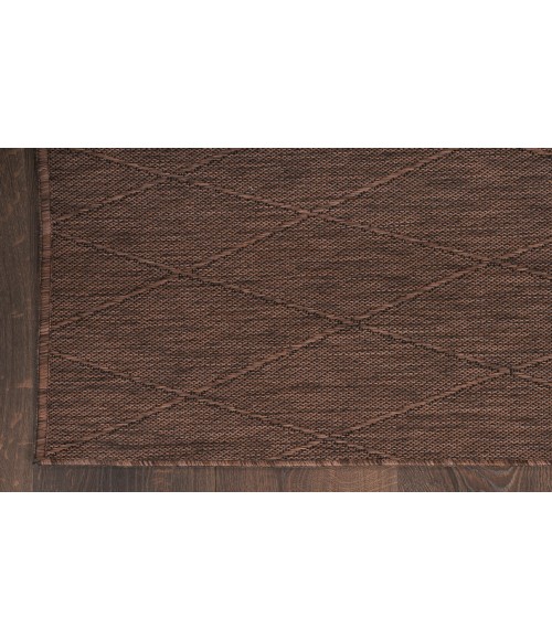 Nourison Practical Solutions Mocha PSL01 7 ft. X 10 ft. Rectangle Rug