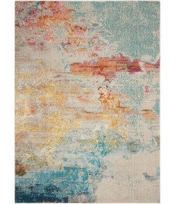 Nourison Celestial - Ces02 Sealife Area Rug 5 ft. 3 X 7 ft. 3 Rectangle