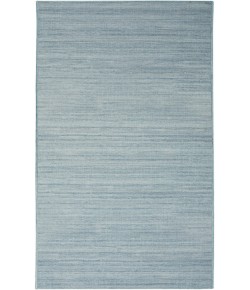 Nourison Washable Essentials Aqua WAE01 2 ft. 2 in. X 8 ft. Rectangle Rug