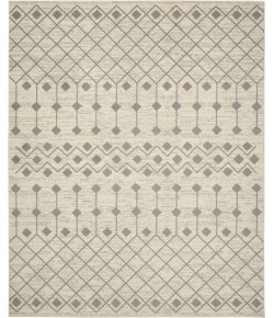 Nourison Home Grafix GRF37 Ivory/Grey 8 ft. 6 in. X 12 ft. Area Rug