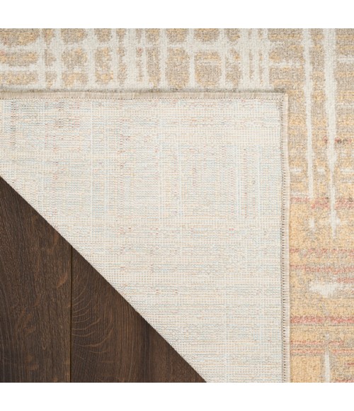 Nourison Home Washable Decor Beige Peach WSD07 2 ft. X 6 ft. Rectangle Rug