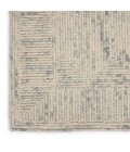 Nourison Vail Ivory Grey Teal VAI04 7 ft. 9 in. X 9 ft. 9 in. Rect. Rug