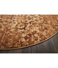Nourison Somerset Round Area Rug ST757-Latte