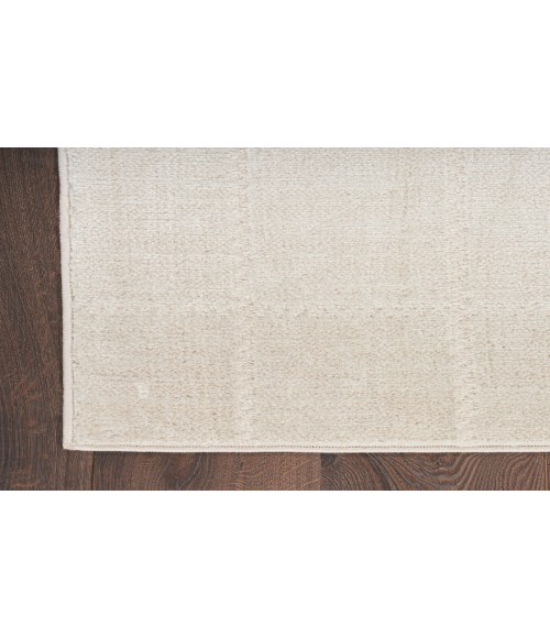Nourison Serenity Home Ivory Cream SRH05 7 ft. 10 in. X 9 ft. 10 in. Rectangle Rug