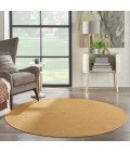 Nourison Positano Round Area Rug POS01-Yellow