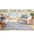 Nicole Curtis Machine Washable Series 1 Ivory Grey SR101 7 ft. 10 in. X 9 ft. 10 in. Rectangle Rug
