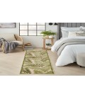 Nourison Aloha Ivory Green ALH18 2 ft. X 6 ft. Rectangle Rug