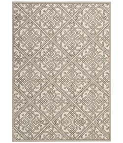 Nourison Wav01/Sun & Shade - Snd31 Stone Area Rug 10 ft. X 13 ft. Rectangle