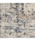 kathy ireland Home Malta Area Rug MAI11-Ivory/Blue