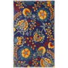 Nourison Aloha Navy Multicolor ALH17 9 ft. X 12 ft. Rectangle Rug