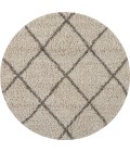 Nourison Brisbane Round Area Rug BRI03-Cream
