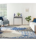 Aloha Area Rug Nourison Aloha Area Rug ALH05 Blue/Multicolor 9' x 12'