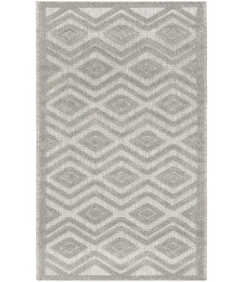 Nourison Versatile Silver Grey NRV01 2 ft. X 6 ft. Rectangle Rug