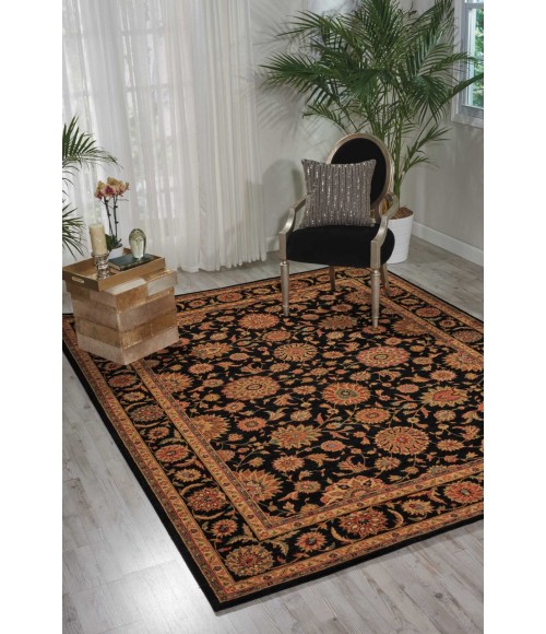 Nourison Living Treasures Runner Area Rug LI05-Black