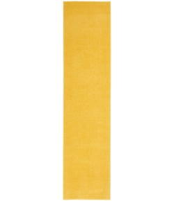 Nourison Essentials - Nre01 Yellow Area Rug 2 ft. 2 in. X 14 ft. Runner