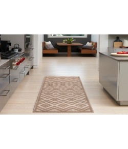 Nourison Versatile Natural Beige NRV01 2 ft. X 6 ft. Rectangle Rug