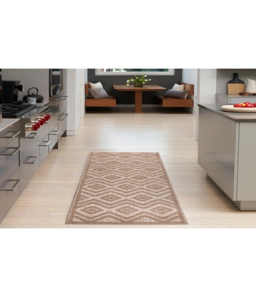 Nourison Versatile Natural Beige NRV01 2 ft. X 6 ft. Rectangle Rug
