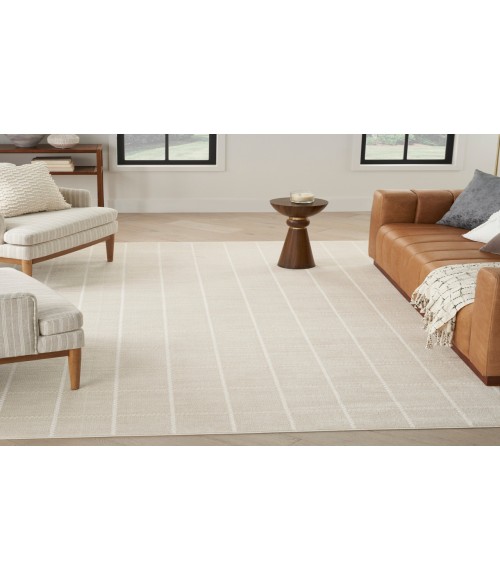 Nourison Serenity Home Ivory SRH05 9 ft. X 12 ft. Rectangle Rug