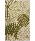 Nourison Aloha Ivory Green ALH05 5 ft. 3 in. X 7 ft. 5 in. Rectangle Rug