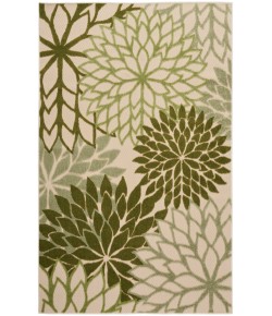 Nourison Aloha Ivory Green ALH05 5 ft. 3 in. X 7 ft. 5 in. Rectangle Rug