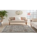 Nourison Allur Grey ALR03 4 ft. X 6 ft. Rectangle Rug
