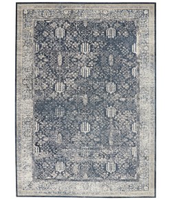 kathy ireland Home Ki25 Malta - Mai12 Navy Ivory Area Rug 7 ft. 10 X 10 ft. 10 Rectangle