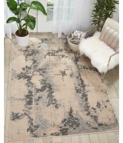 kathy ireland Home Ki35 Heritage - Ki354 Beige Area Rug 5 ft. 2 X 7 ft. 3 Rectangle