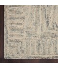 Nourison Vail Ivory Grey Teal VAI04 7 ft. 9 in. X 9 ft. 9 in. Rect. Rug
