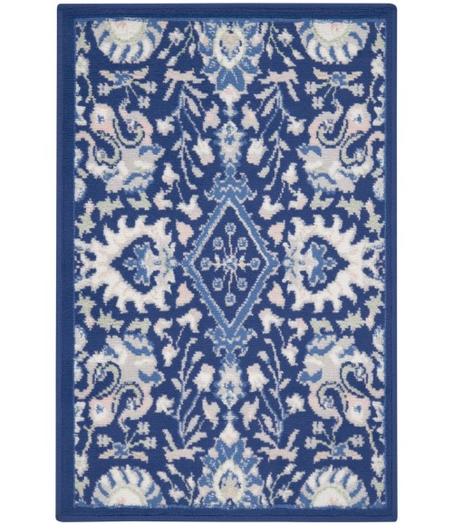Nourison WHIMSICLE Area Rug Nourison Whimsicle Area Rug WHS10-Navy Multicolor